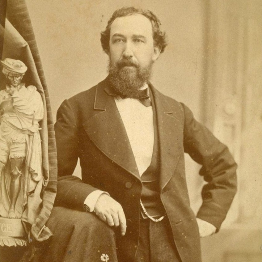 Portrait of Newton Booth