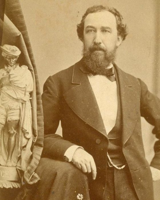 Portrait of Newton Booth