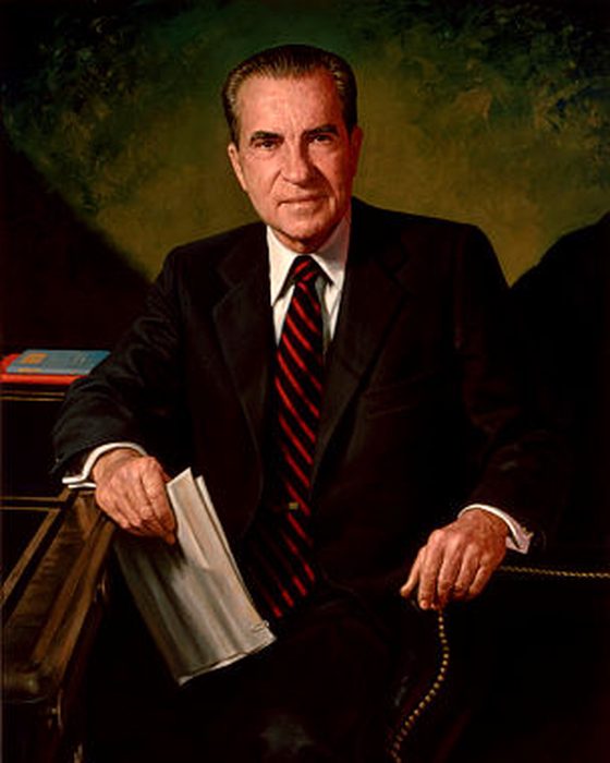 Portrait of Richard M. Nixon