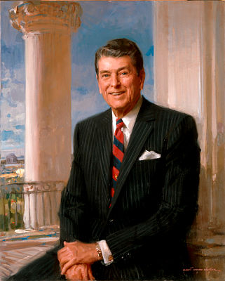 Ronald Reagan portrait