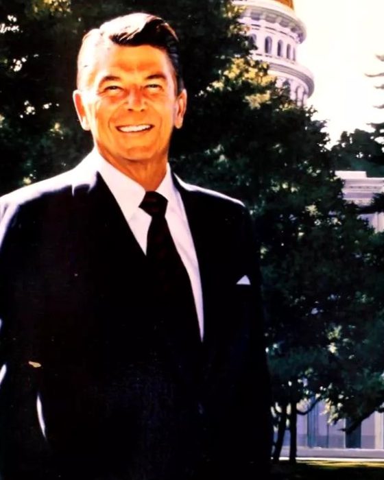 Portrait of Ronald Wilson Reagan