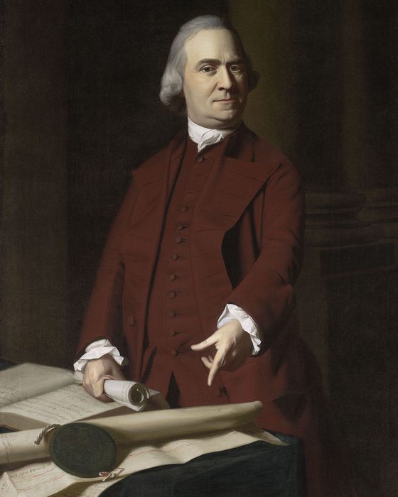 Portrait of Samuel Adams