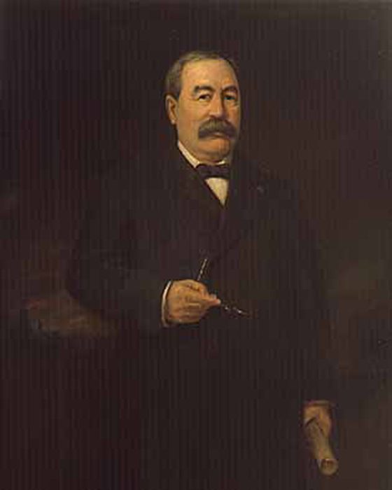 Portrait of Samuel Rinnah Van Sant