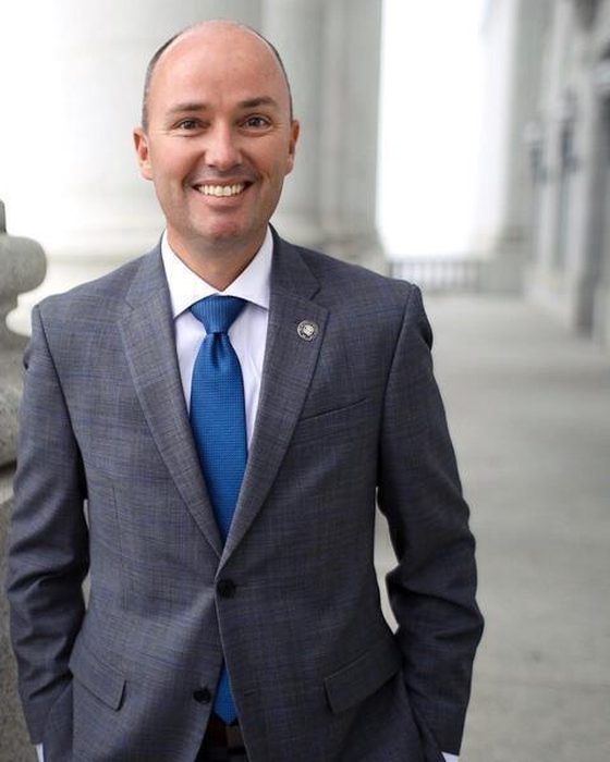 Portrait of Spencer Cox