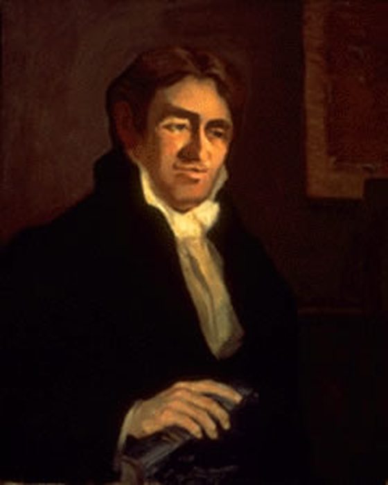 Portrait of Thomas Andrews Hendricks