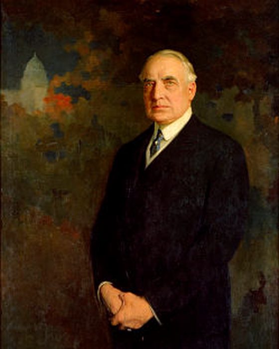 Portrait of Warren G. Harding