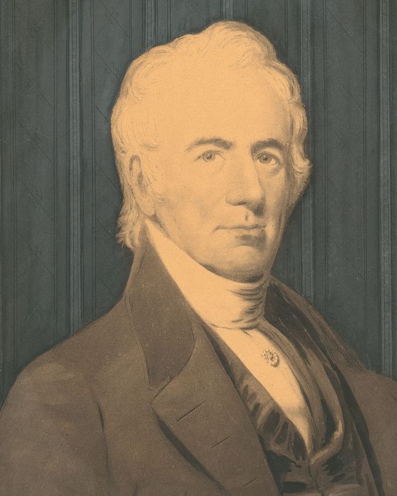 Portrait of William King