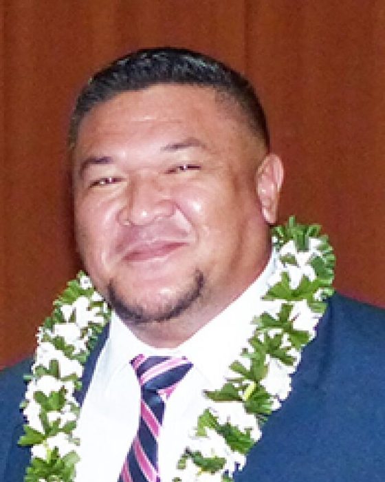 Portrait of Manumaua Wayne Wilson