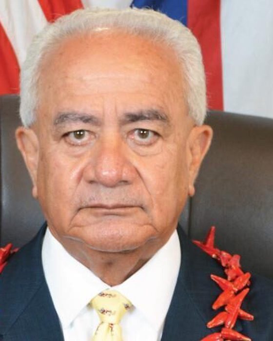 Portrait of Togiola T. Tulafono