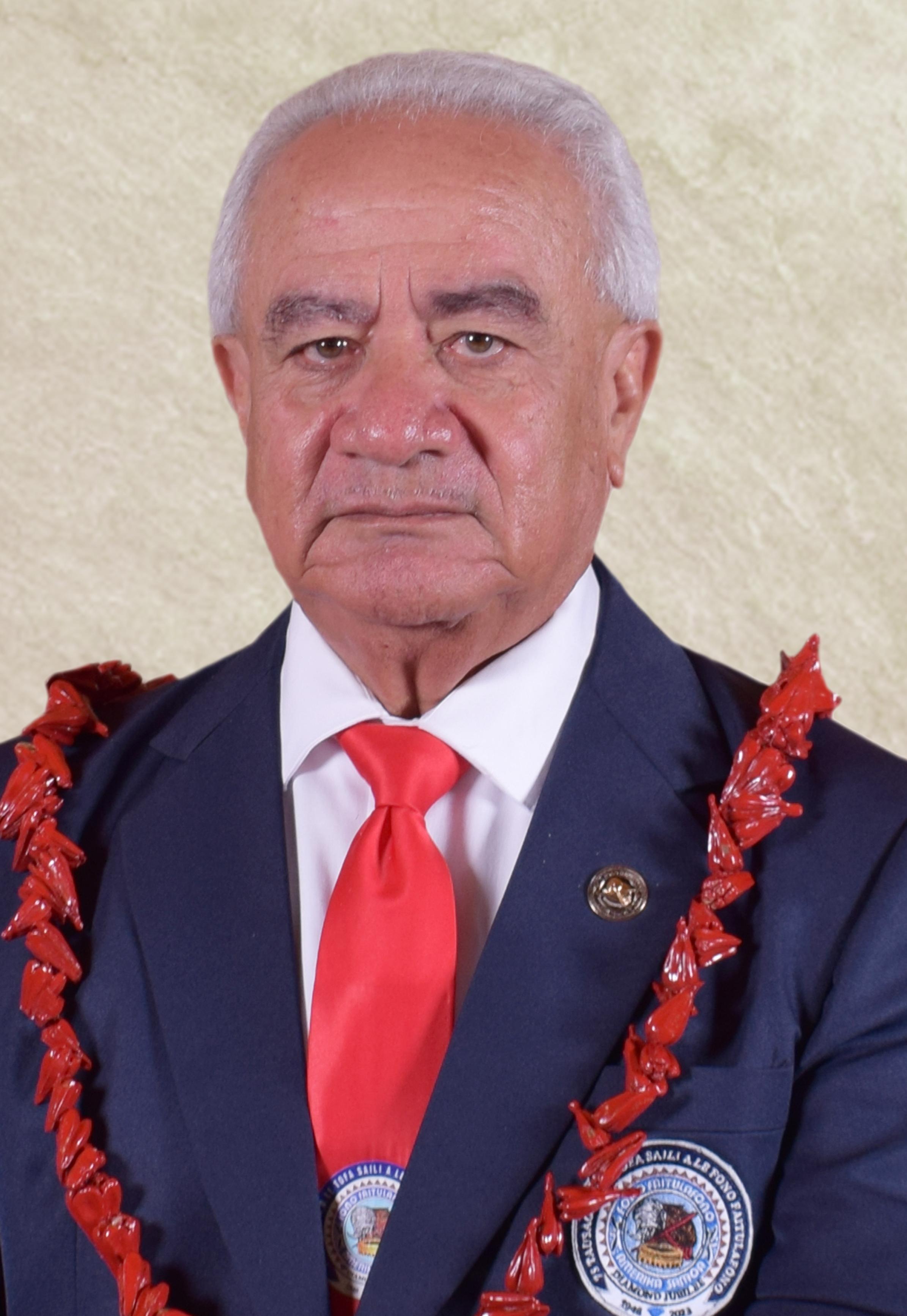 Tuana'itau Malaki P. Togiola portrait
