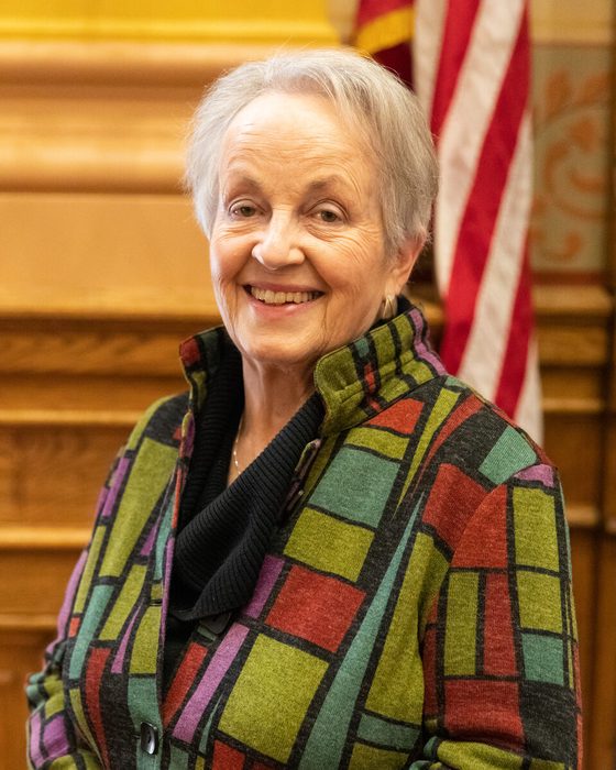 Portrait of Nan Orrock