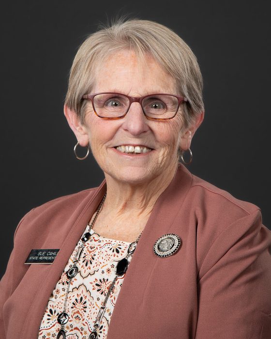 Portrait of Sue Cahill