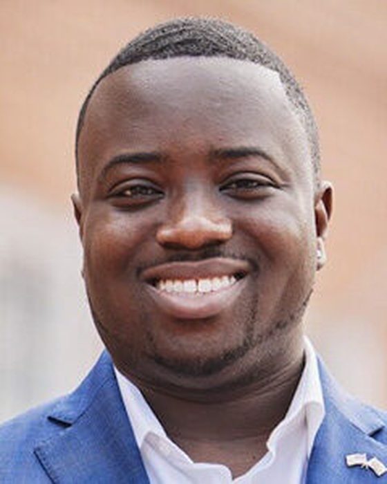 Portrait of Adrian Boafo