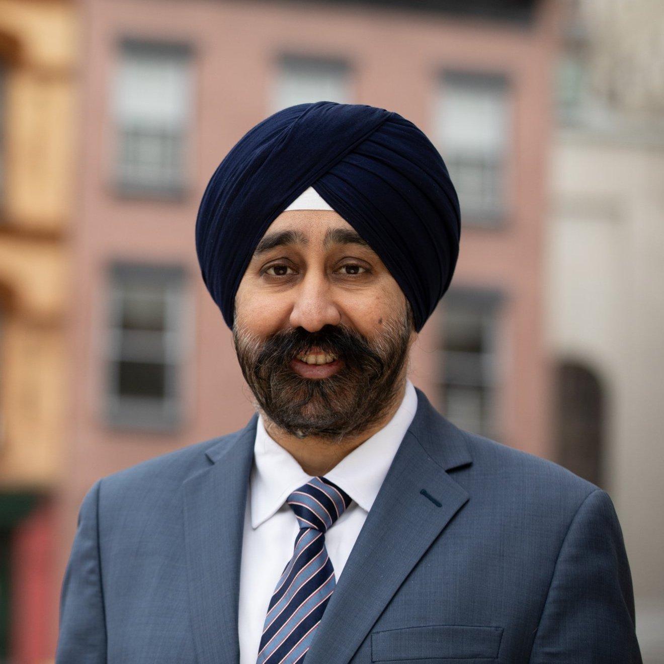 Portrait of Ravinder Bhalla