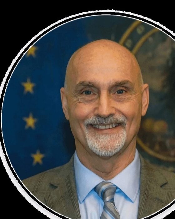 Portrait of Leland Morgan