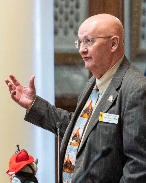 Portrait of Fred Baldwin